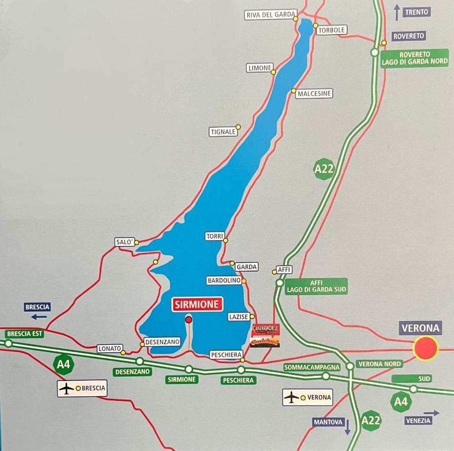 Paganini Suites And Apartments سيرمِيوني المظهر الخارجي الصورة